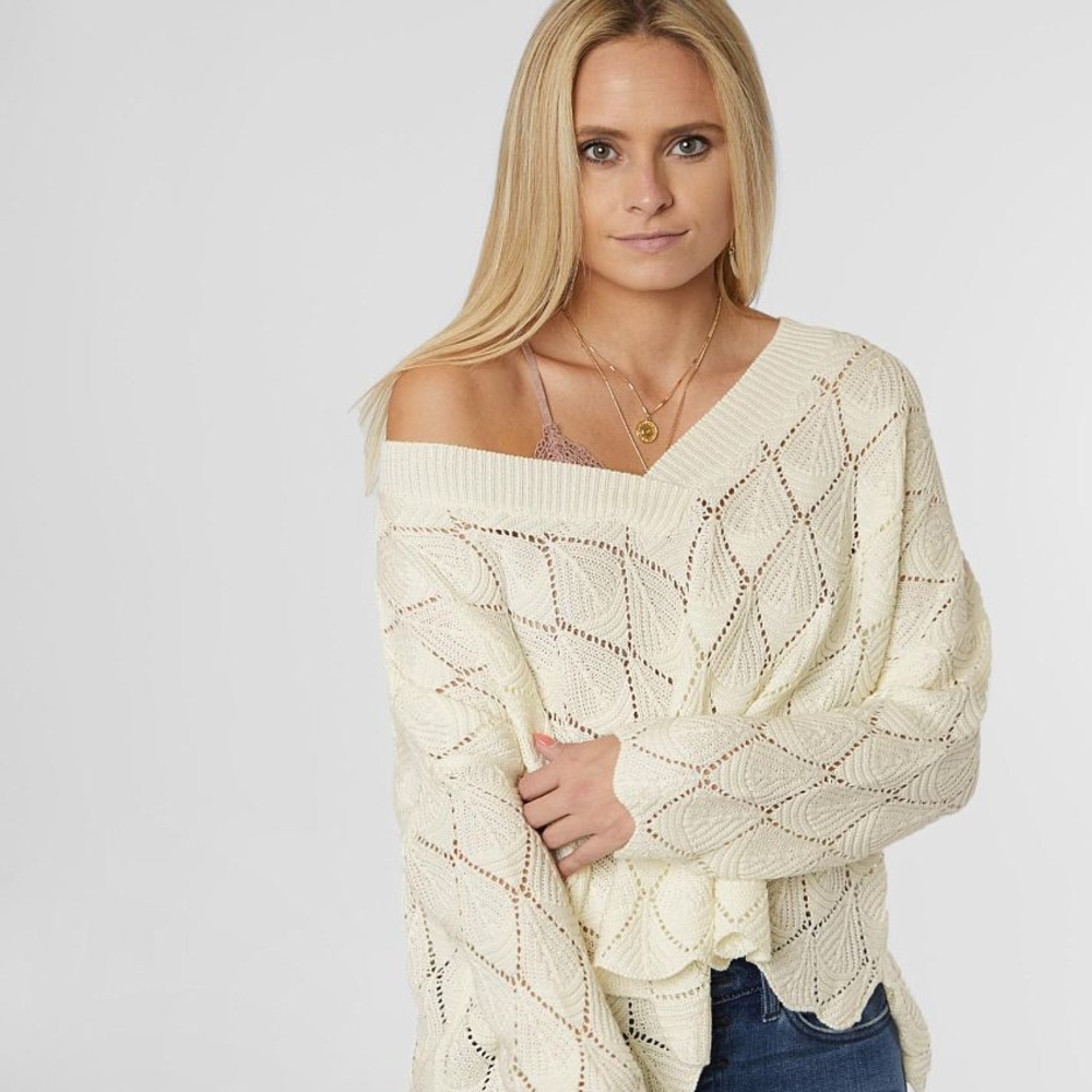 Daytrip Pointelle Sweater